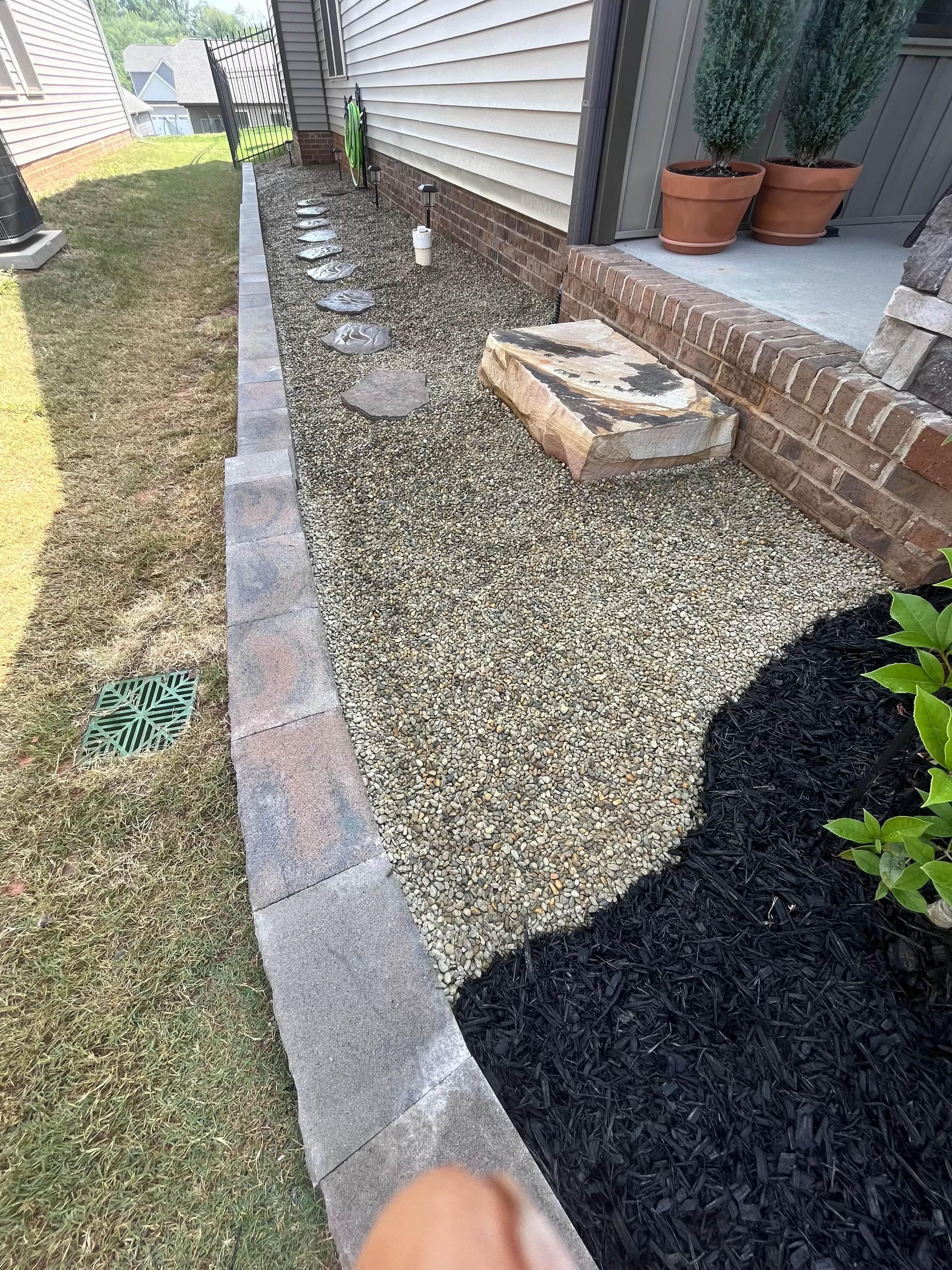 Stepdown Walkway Installation in Boiling Springs, SC Thumbnail
