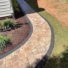 03 drainage correction paver walkway installation