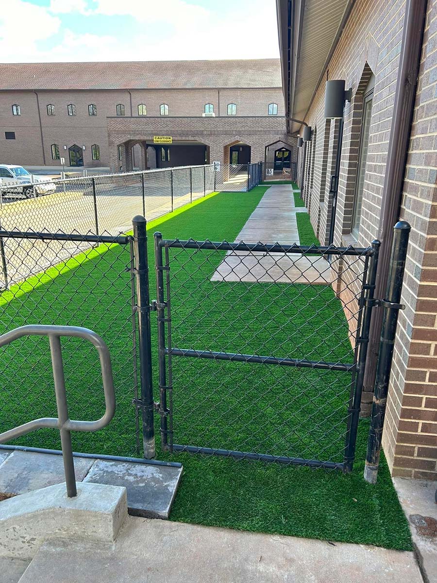 Retaining Wall and Artificial Grass Installation in Spartanburg, SC Thumbnail
