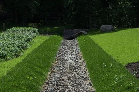Dry river beds